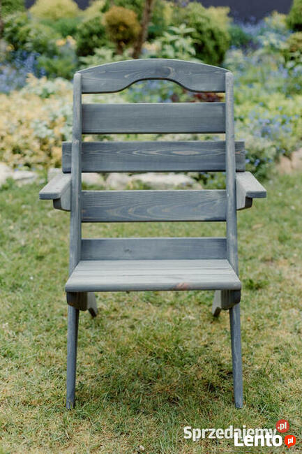 Meble ogrodowe drewniane składane typ S stół prostokąt