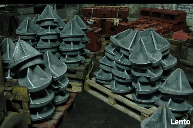 Odlewy nihard o wysokiej twardości, L120G13, HV 600, HRC 62