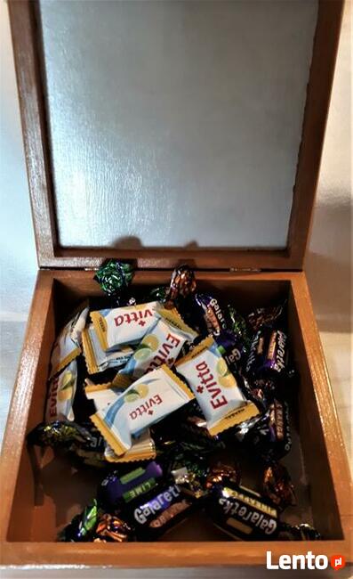 Dla dziecka, szkatułka Tygrys -pudełko na cukierki, szkatułka