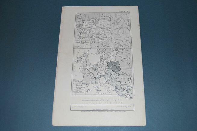 Mały Atlas Historyczny Wyd 1972r Starocia