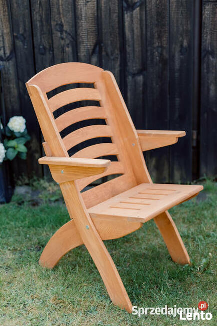 Meble ogrodowe składane tarasowe typ X lamel nr 4