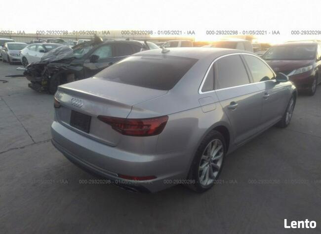 Audi A4 2019, 2.0L, uszkodzony przód