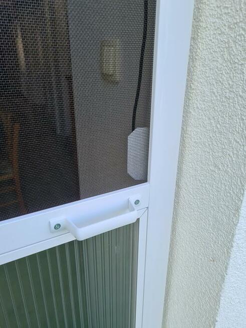 Moskitiera drzwiowa siatka insektowa przejście dla psa lub k