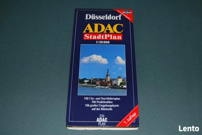 Dusseldorf Mapa ADAC Wyd z 2007r