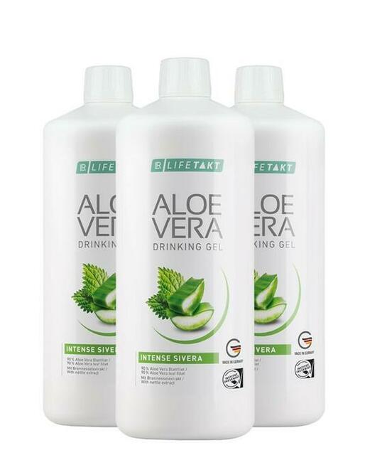 Aloes z pokrzywą i miodem - na włosy, skórę 90% aloesu- 3L