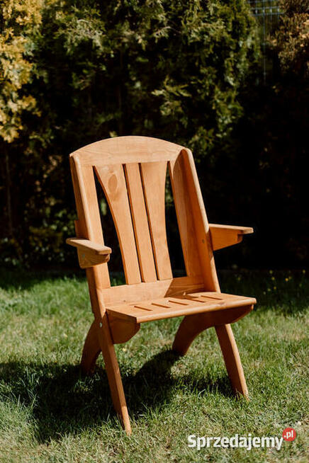 Meble ogrodowe drewniane składane typ X lamel nr 7 prostokąt