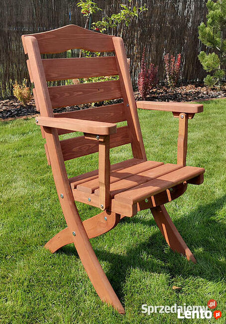 Meble tarasowe, ogrodowe, drewniane Typ T stół owal