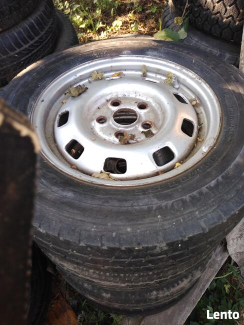 Opony z felgami do busa 15 cali VW T4 .