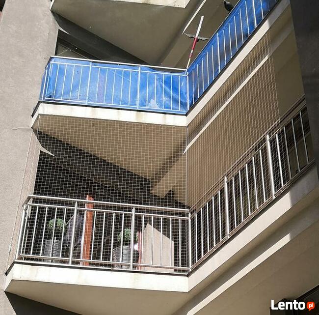Osiatkowanie balkonu siatka na balkon, sprzątanie po ptakach