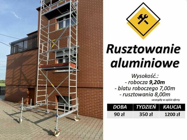 Wypożyczę RUSZTOWANIE aluminiowe DRABINA wynajem wynajmę