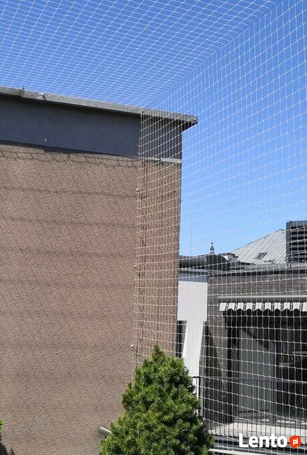 Osiatkowanie balkonu siatka na balkon, sprzątanie po ptakach