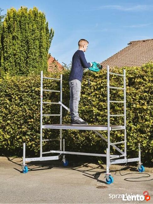 Wypożyczę RUSZTOWANIE ALUMINIOWE 6,20m wynajmę wynajem