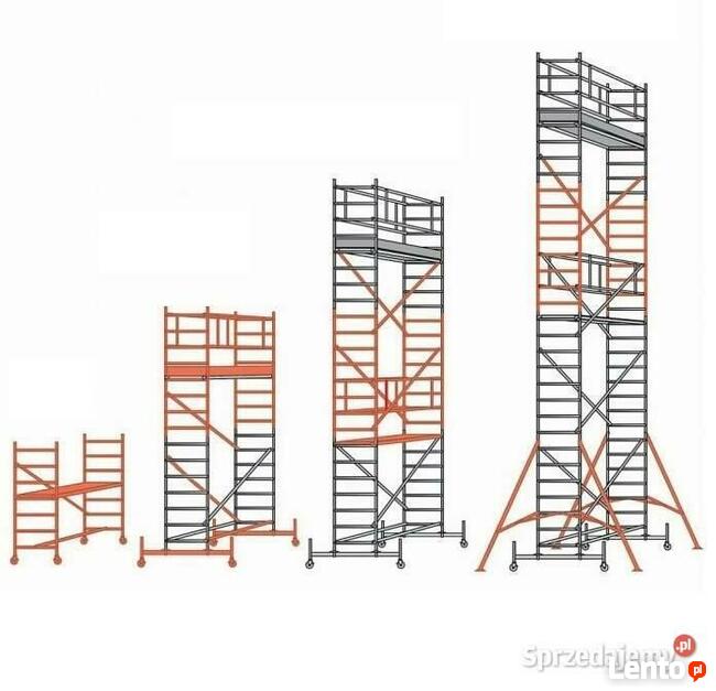Wypożyczę RUSZTOWANIE ALUMINIOWE 4,20m wynajmę wynajem