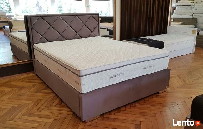 Łóżko na wymiar drewniane, tapicerowane, każdy wymiar