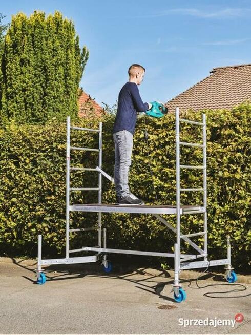 Wynajmę RUSZTOWANIE aluminiowe 8,20m lekkie mobilne Wynajem