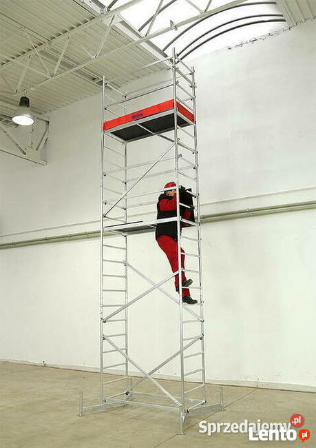 Wypożyczę RUSZTOWANIE ALUMINIOWE 7,20m wynajmę wynajem