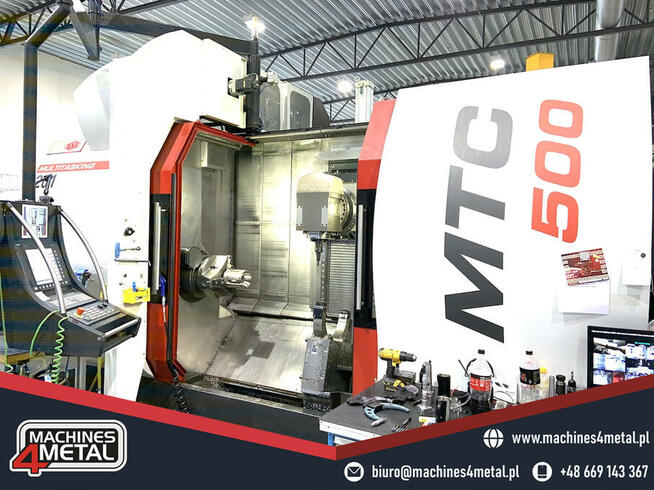 Centrum tokarsko frezarskie MAS Multicut 500i CNC 2014 r.