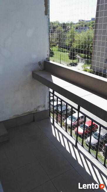 Siatka na balkon przeciw ptakom. Usługa montażu. Sprzątanie.