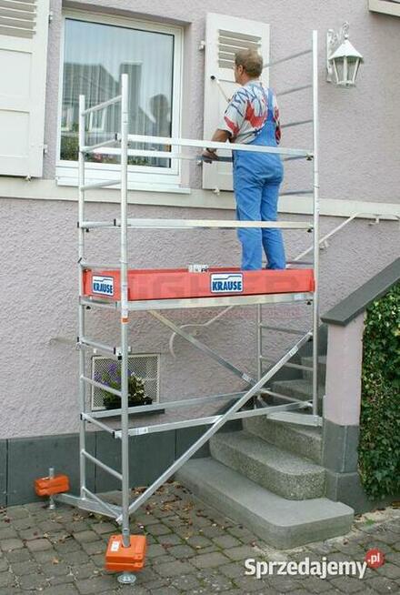 Wypożyczę RUSZTOWANIE ALUMINIOWE 6,20m wynajmę wynajem