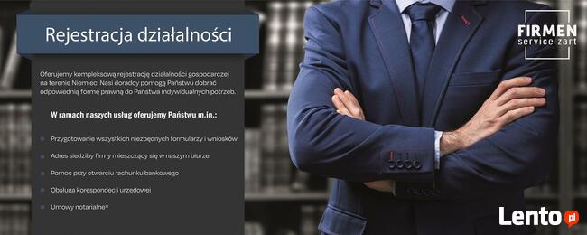 Rejestracja działalności gospodarczej na terenie Niemiec