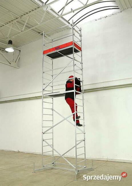 Wypożyczę RUSZTOWANIE ALUMINIOWE 9,20m wynajmę wynajem
