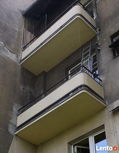Osiatkowanie balkonu siatka na balkon, sprzątanie po ptakach