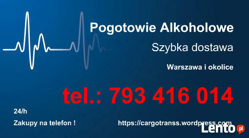 Pogotowie Alkoholowe - szybka dostawa