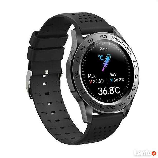 F22U Smartwatch Termometr, Puls, Kroki, Ciśnienie HIT !!