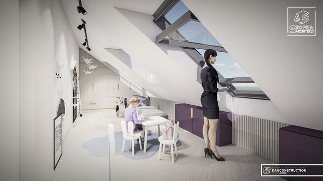 Nowoczesne domy jednorodzinne na Podhalu.