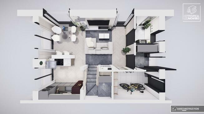 Nowoczesne domy jednorodzinne na Podhalu.