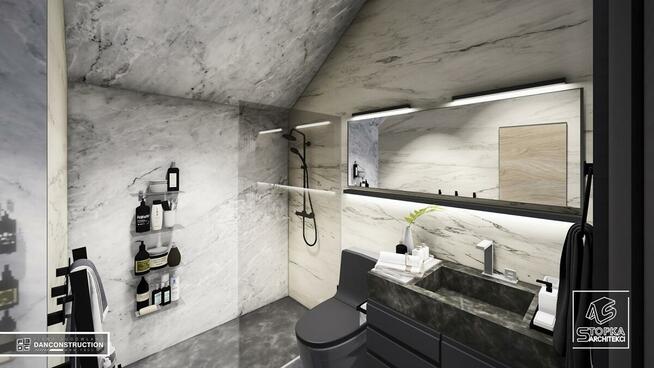 Nowoczesne domy jednorodzinne na Podhalu.