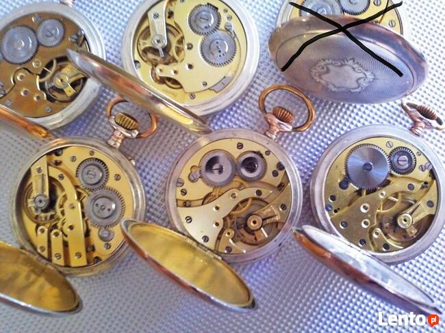 kolekcja zegarków kieszonkowych Szwajcarów z 1900r ZENIT
