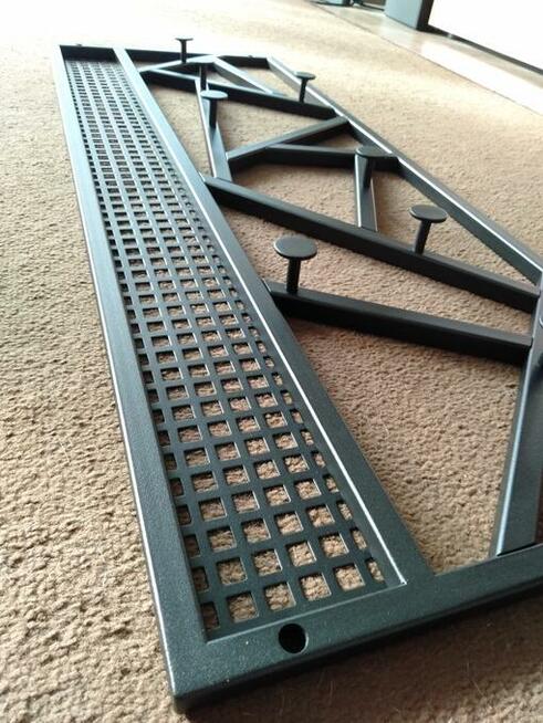 Zestaw do przedpokoju ławeczka wieszak industrialny styl