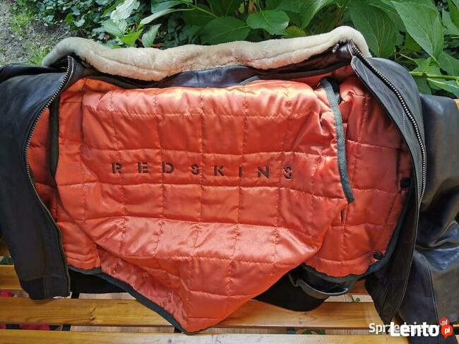 REDSKINS Oryginalna kurtka skórzana Pilotka XXXL JAK NOWA