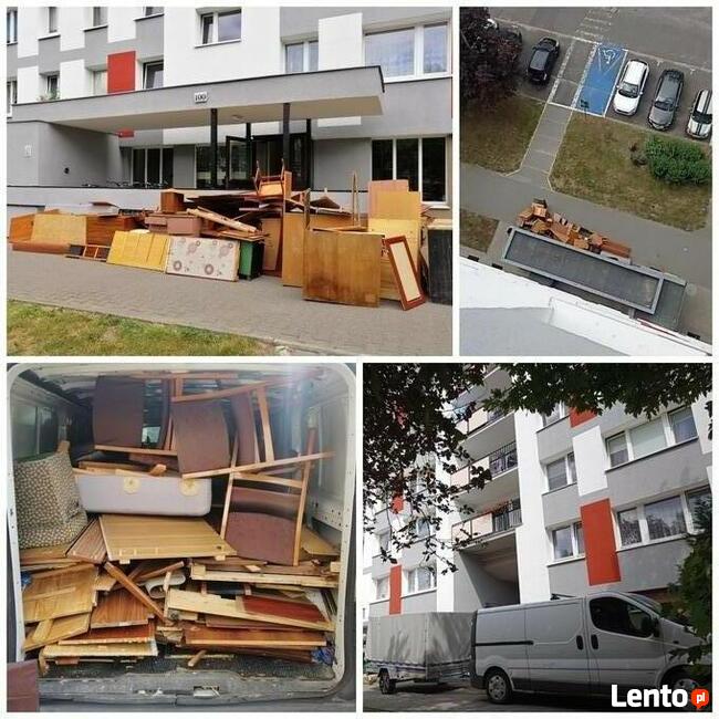 Wywóz odpadów mebli AGD likwidacja mieszkań biur piwnic