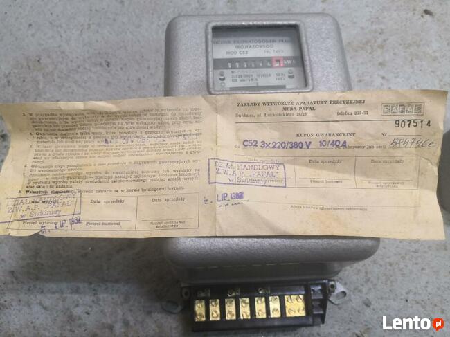 Licznik prądu Trófazowy MOD C52