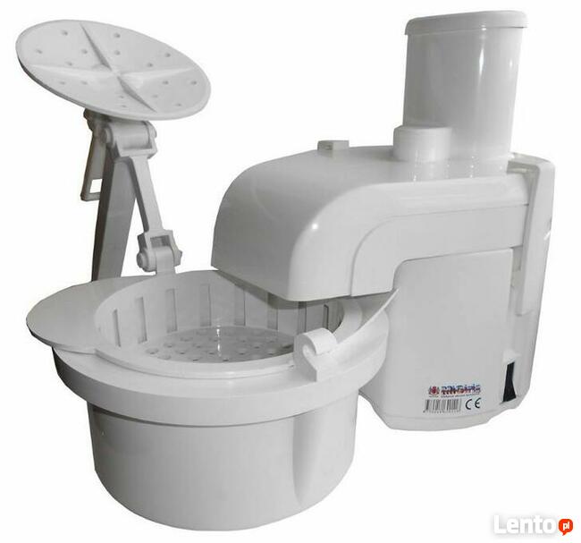 Maszynka do tarcia ziemniaków plus odcedzacz na kartacze