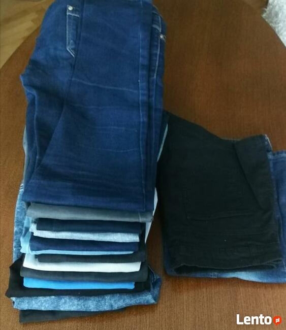 spodnie jeans-materiał hurt-S/L-30szt