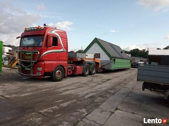 Niskopodwoziowy Transport Maszyn Rolniczych Budowlanych