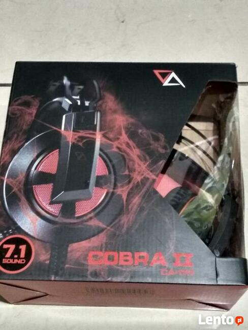 Słuchawki dla graczy COBRA CA-1717 7.1 TANIO!!!