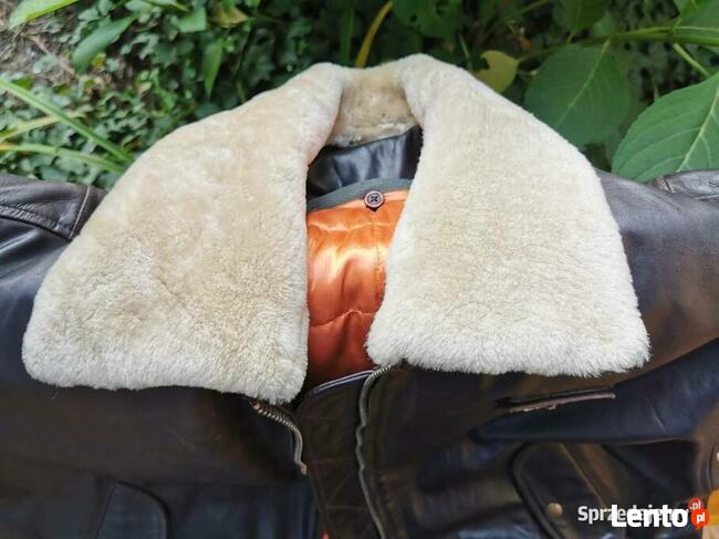 REDSKINS Oryginalna kurtka skórzana Pilotka XXXL JAK NOWA