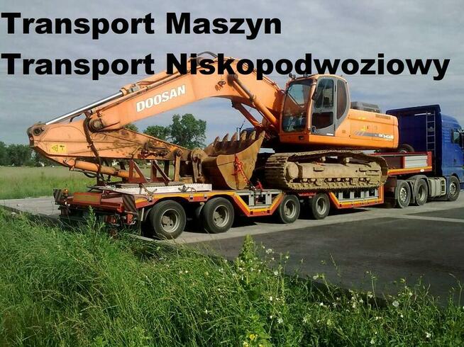 Niskopodwoziowy Transport Maszyn Rolniczych Budowlanych