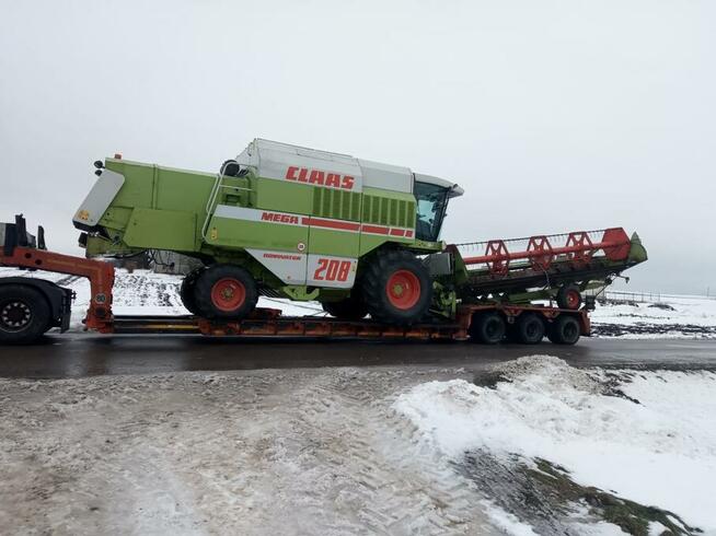 Niskopodwoziowy Transport Maszyn Rolniczych Budowlanych