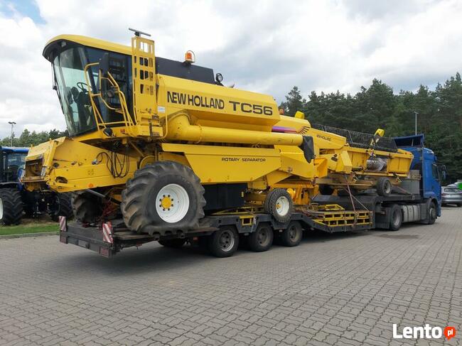 Niskopodwoziowy Transport Maszyn Rolniczych Budowlanych