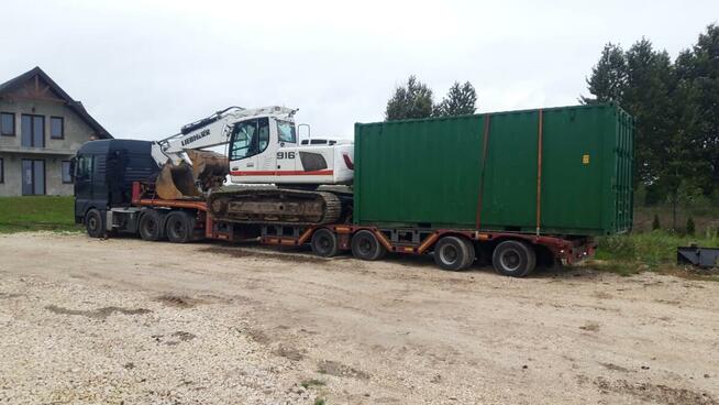 Niskopodwoziowy Transport Maszyn Rolniczych Budowlanych