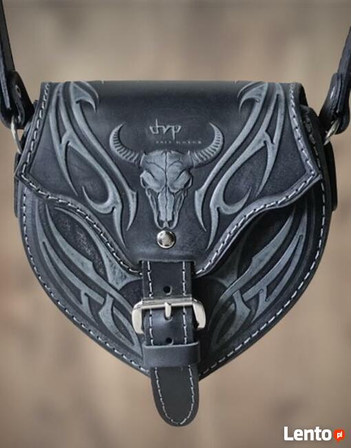 Torebka skórzana motocyklowa