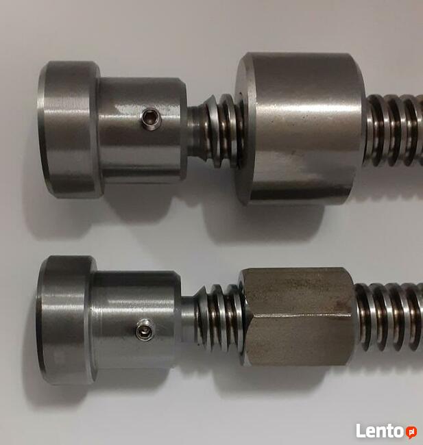 Śruba trapezowa tr 20x4 ścisk stolarski do pras imadło docis