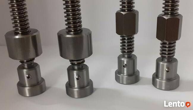 Śruba trapezowa tr 20x4 ścisk stolarski do pras imadło docis