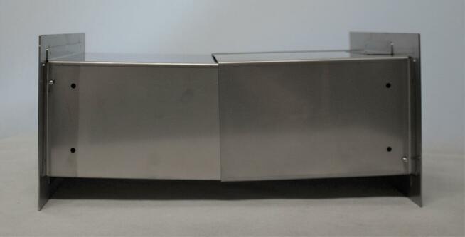 Skrzynka na listy przelotowa prosta 185x300 TORONTO