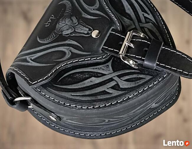 Torebka skórzana motocyklowa